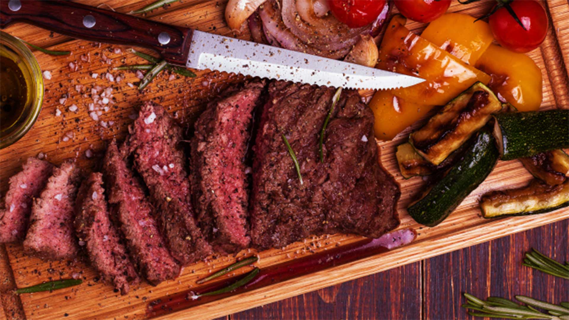 Red Meat on a cutting board