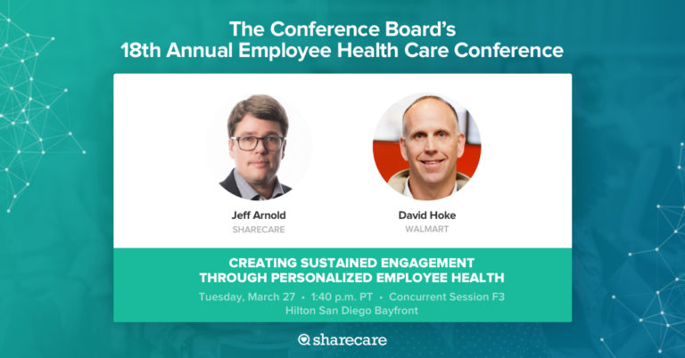 Sharecare CEO Jeff Arnold to Interview Walmart’s David Hoke at The Conference Board’s Employee Health Care Conference in San Diego