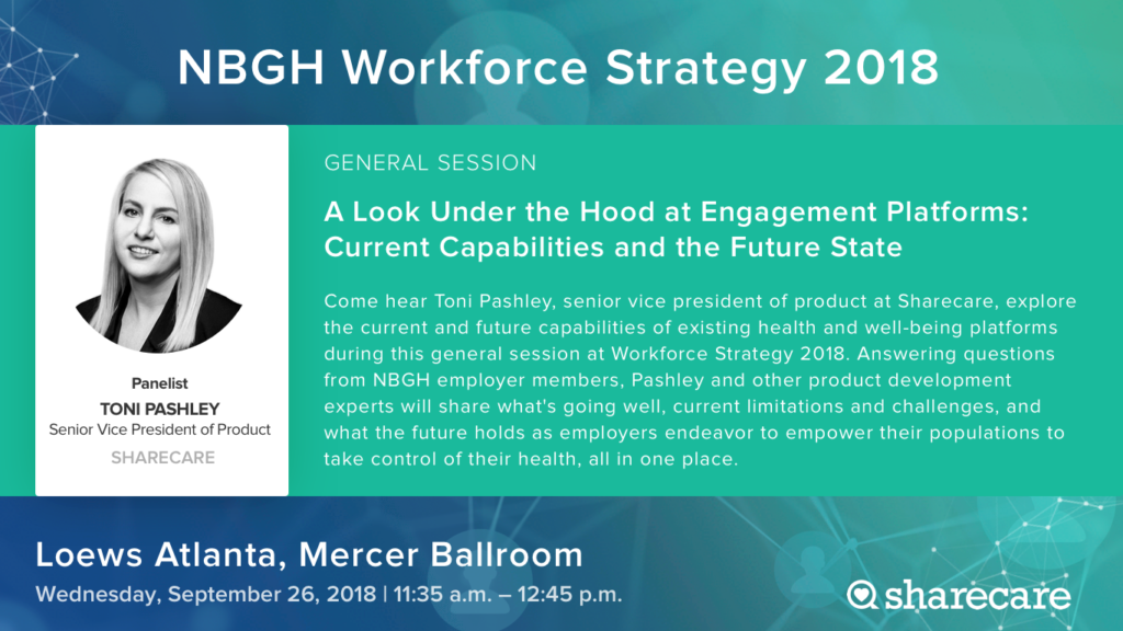 Sharecare to be featured at National Business Group on Health’s Workforce Strategy 2018