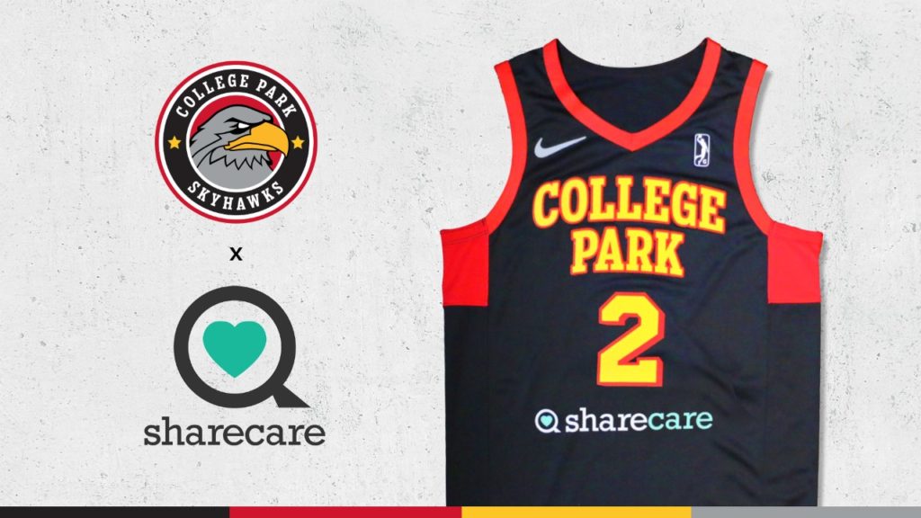 College Park Skyhawks Announce Sharecare As Official Jersey Partner