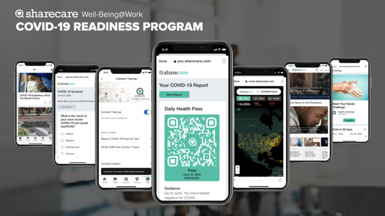 Sharecare launches COVID-19 readiness solution to help employers effectively manage the well-being and safety of their workforces