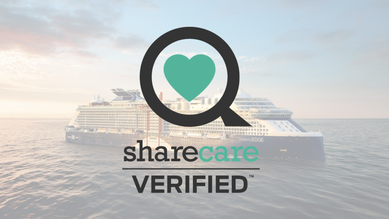 The Celebrity Edge sets sail June 26, 2021 as world's first Sharecare Health Security VERIFIED cruise