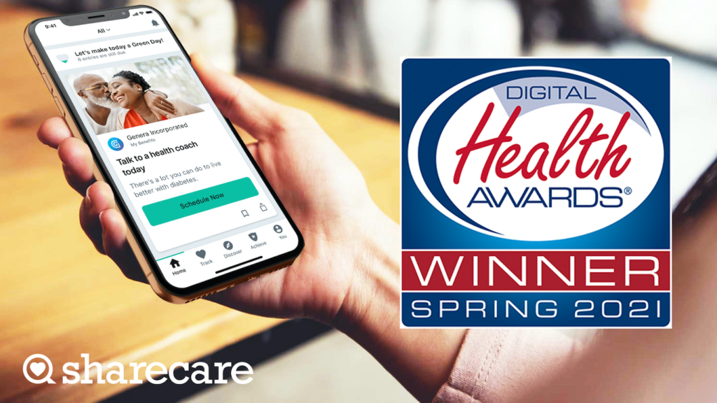 Sharecare sweeps Spring 2021 Digital Health Awards with 19 wins for best-in-class digital tools, content, and well-being research