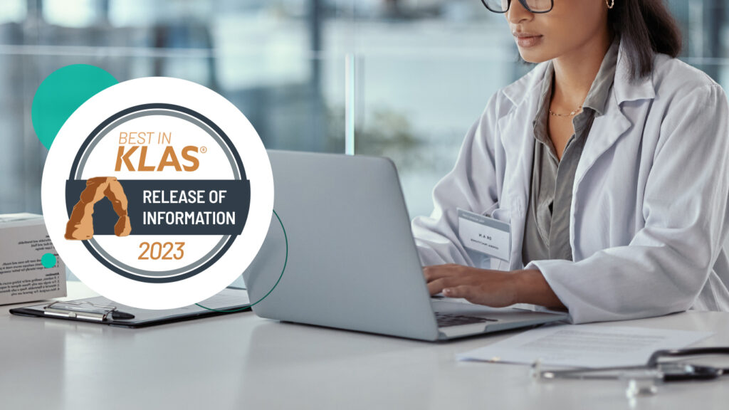 Sharecare release of information (ROI) solutions ranked No. 1
