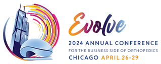 Conference logo that shows a skyrise and the Chicago Bean along with the name and date of the conference.